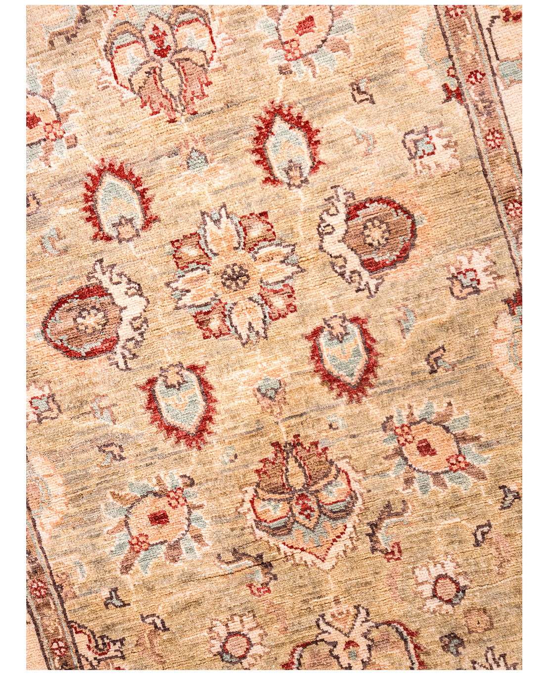 Afghan Ziegler hand-knotted wool rug - Image 3