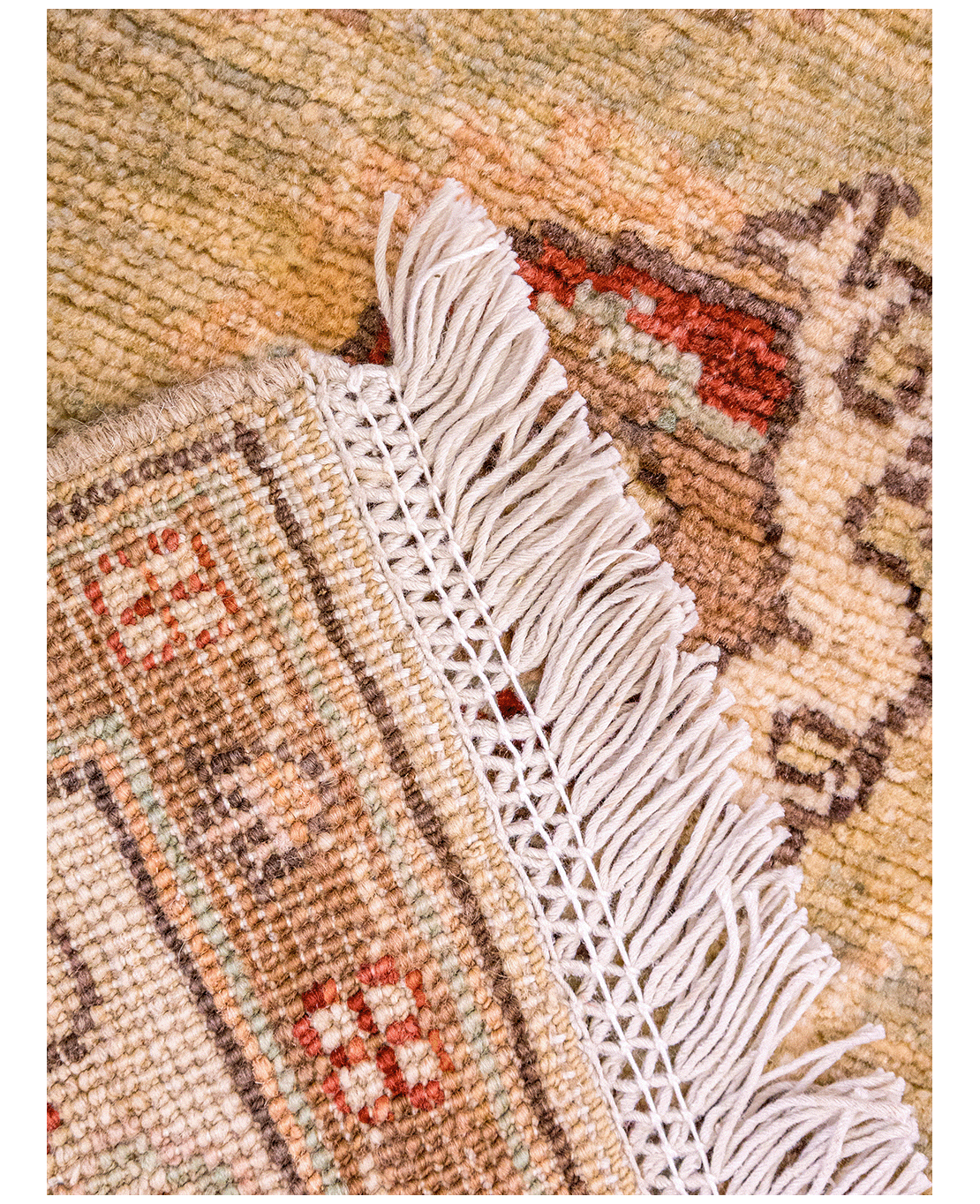 Afghan Ziegler hand-knotted wool rug - Image 4