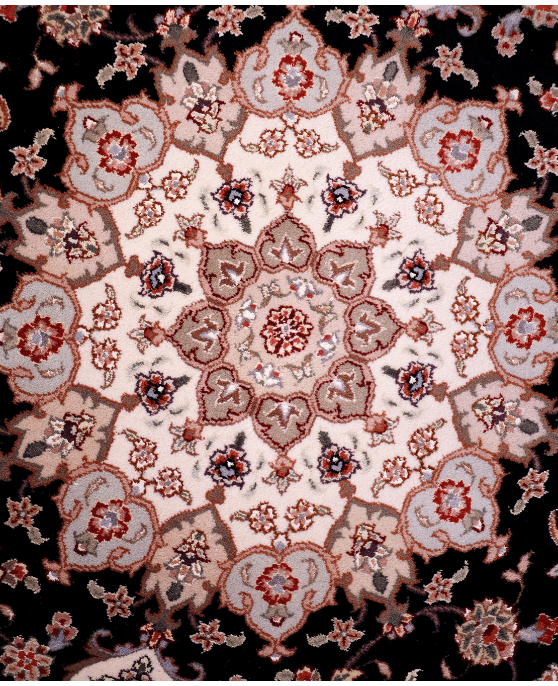 Iranian Tabriz handmade wool rug - Image 3