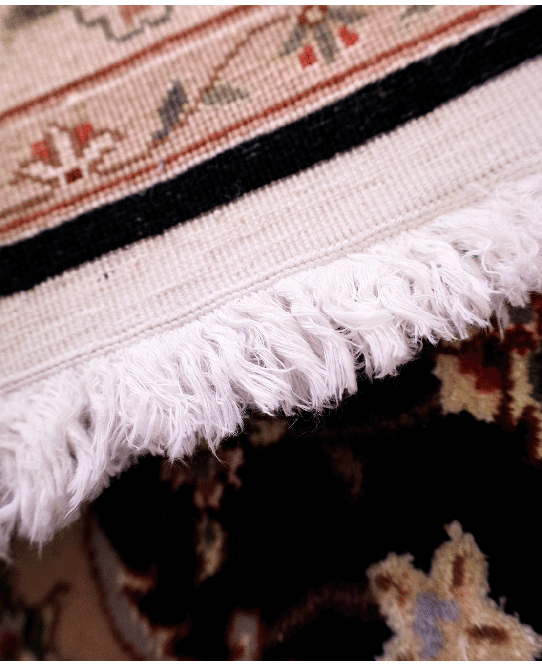 Iranian Tabriz handmade wool rug - Image 4