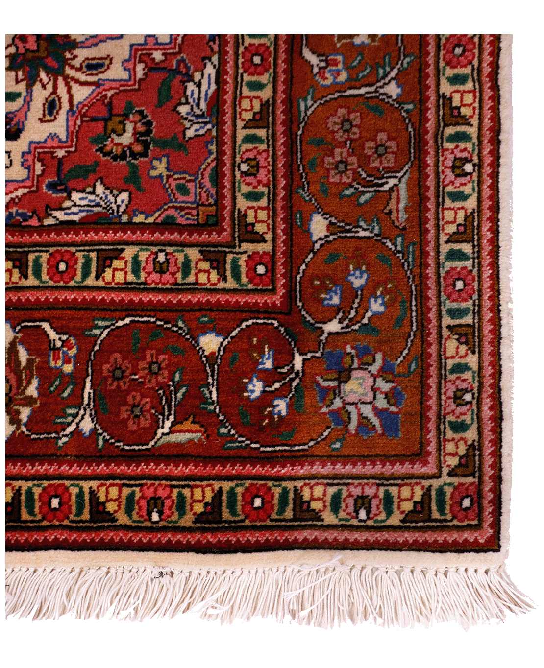Iranian Zanjan hand-knotted wool rug - Image 2