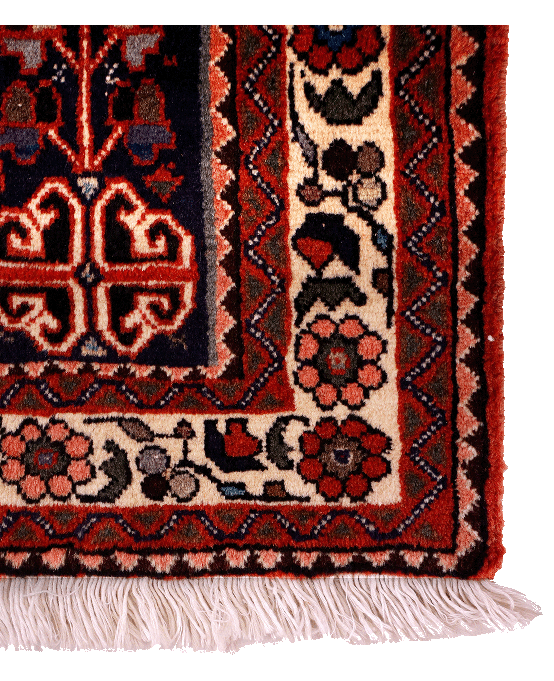 Iranian Abadeh handmade wool rug - Image 2