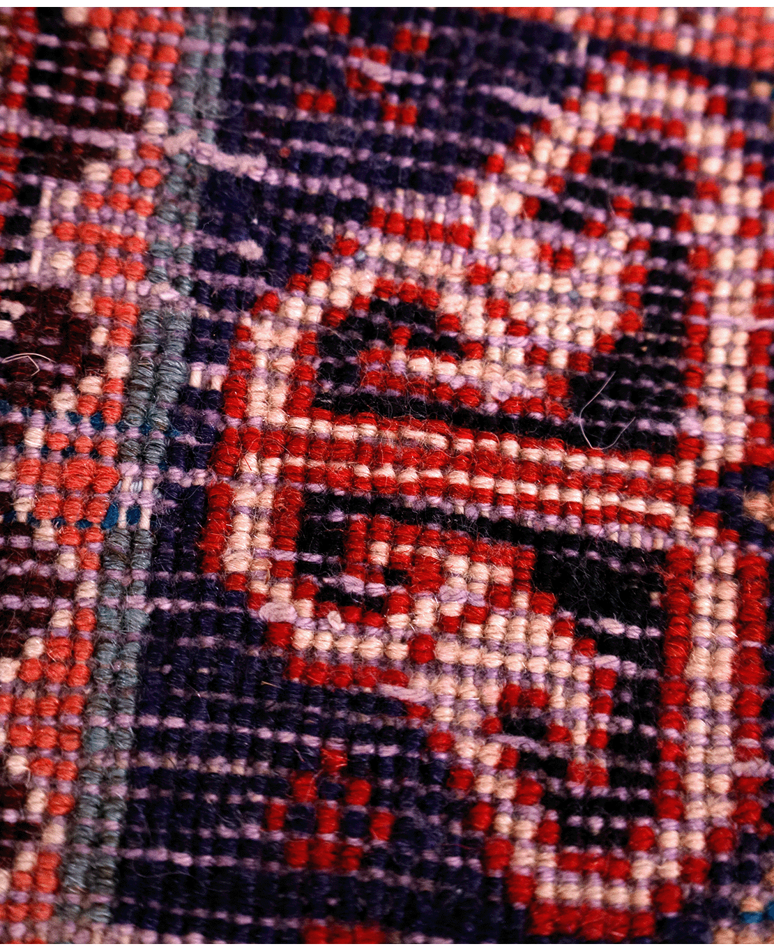 Iranian Abadeh handmade wool rug - Image 4