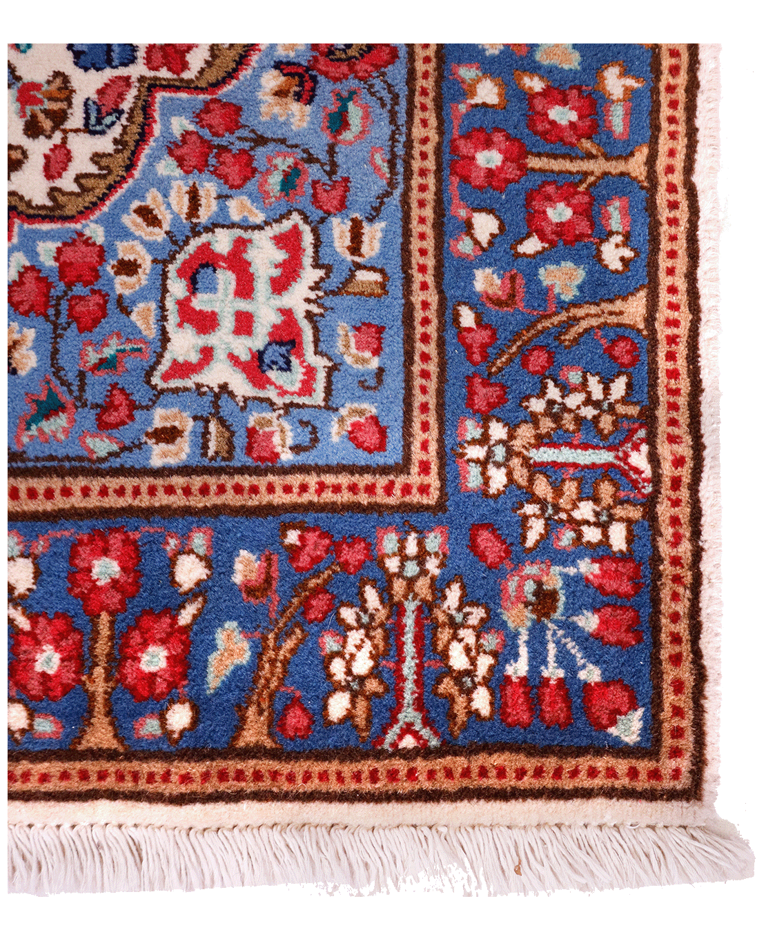 Iranian Kerman handmade wool rug - Image 2
