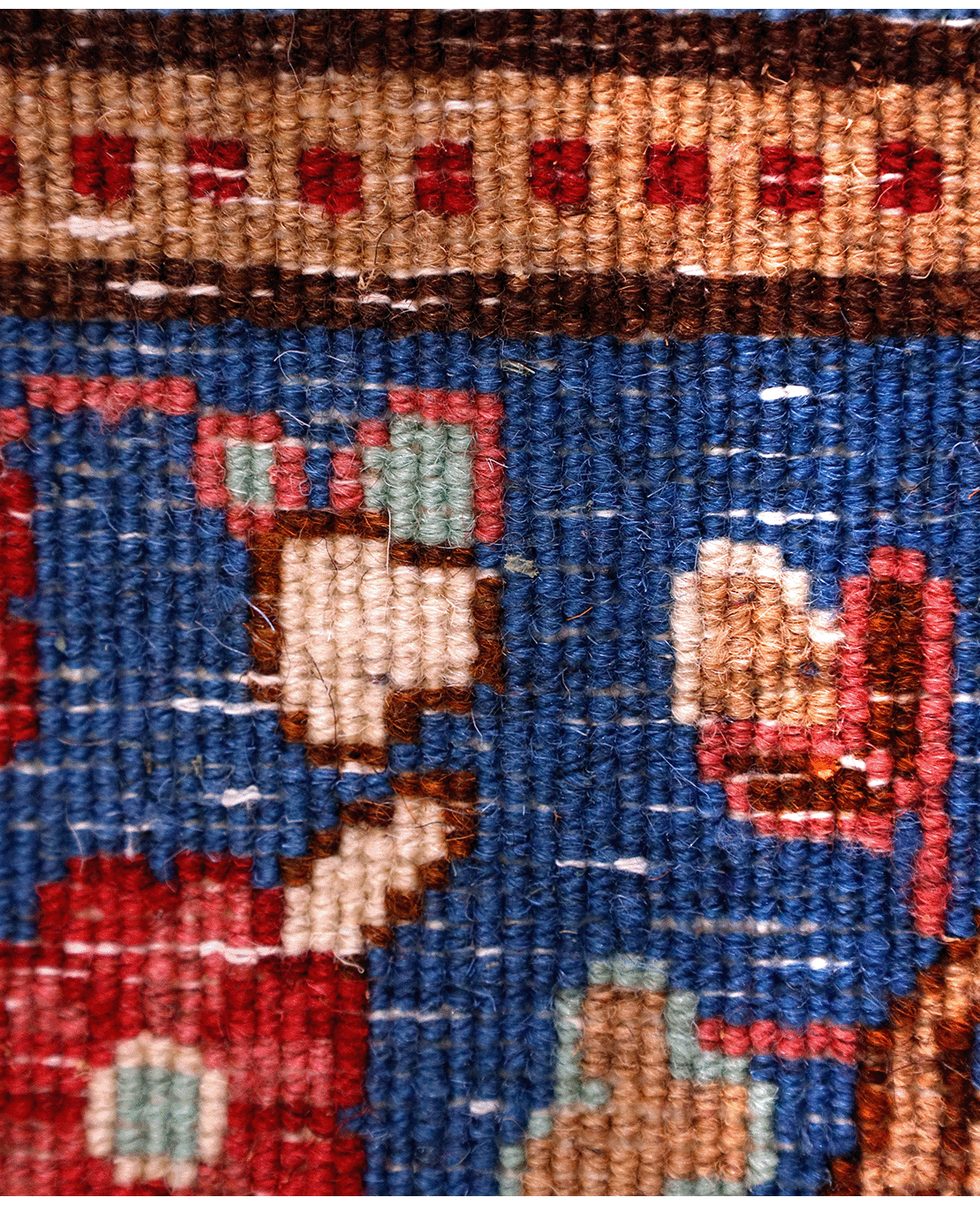 Iranian Kerman handmade wool rug - Image 5