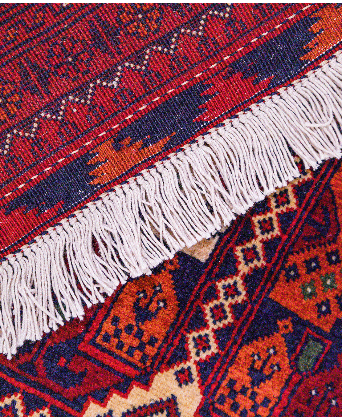 Super Ala Bakhmal hand-knotted wool rug - Image 4