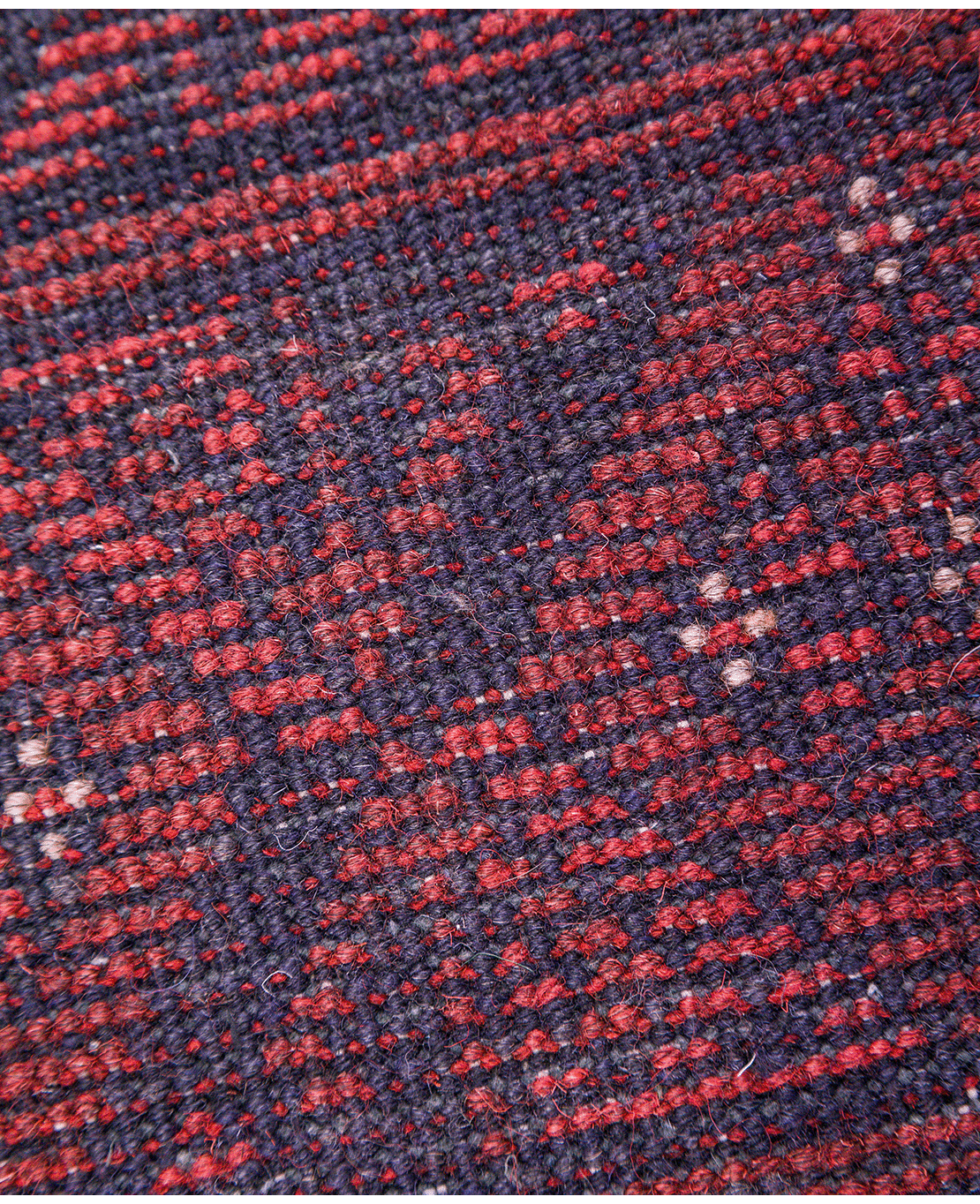 Afghan Bokhara hand-knotted wool rug - Image 2
