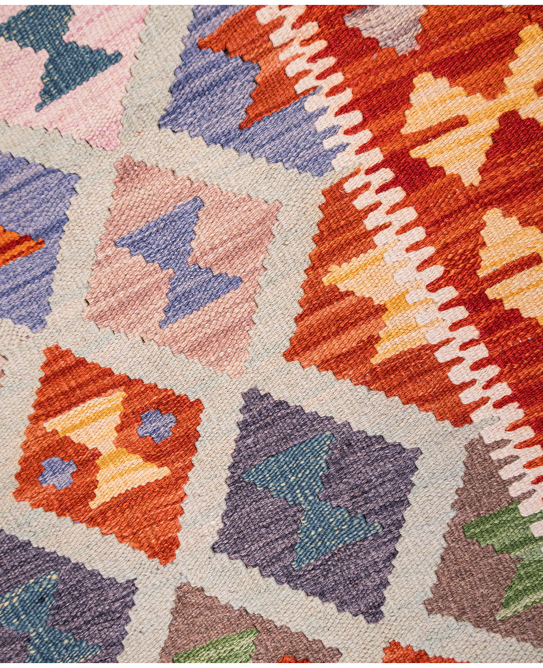 Chobi hand-made wool kilim - Image 3