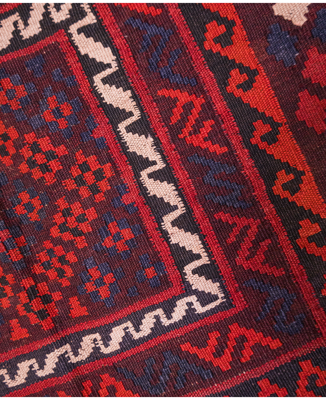 Afghan galmori handwoven wool kilim - Image 3