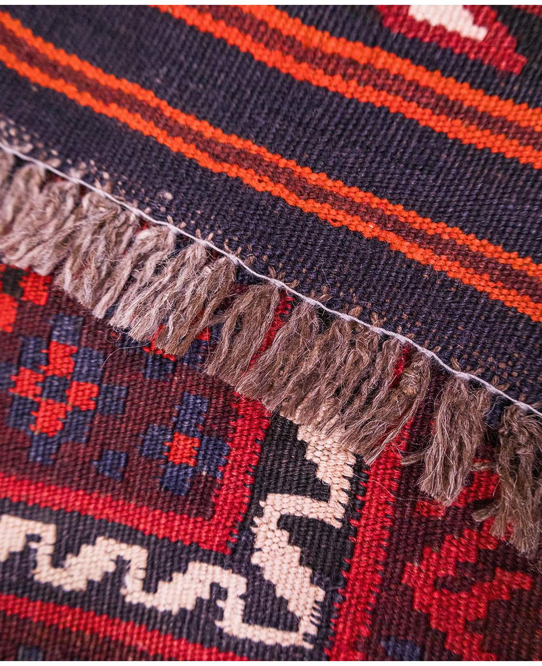 Afghan galmori handwoven wool kilim - Image 4