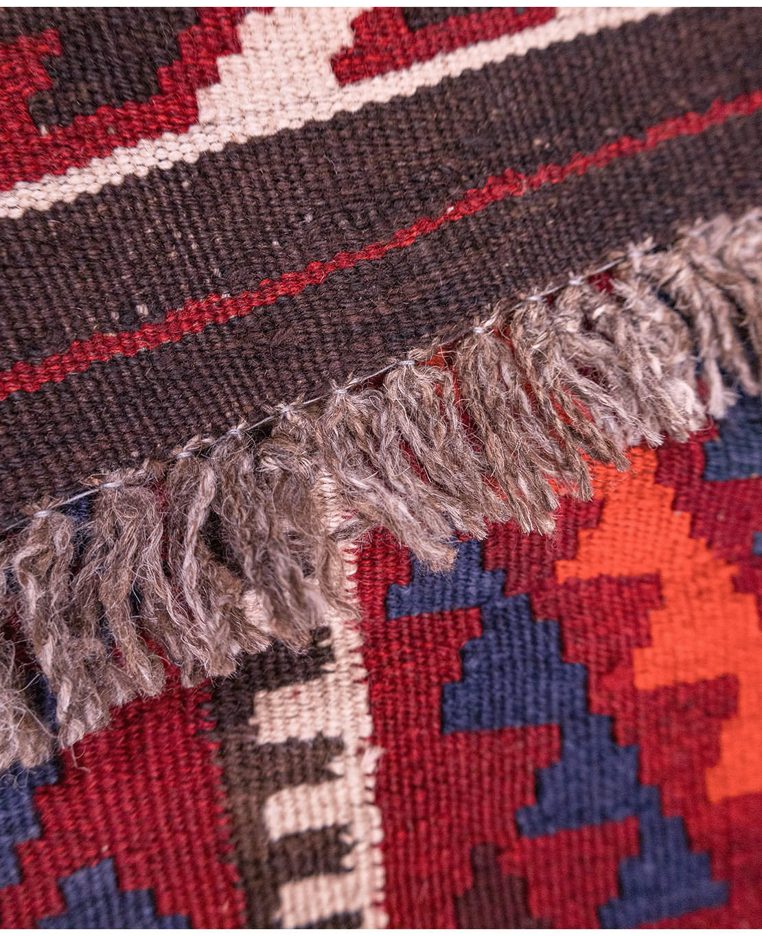 Afghan galmori handwoven wool kilim - Image 5