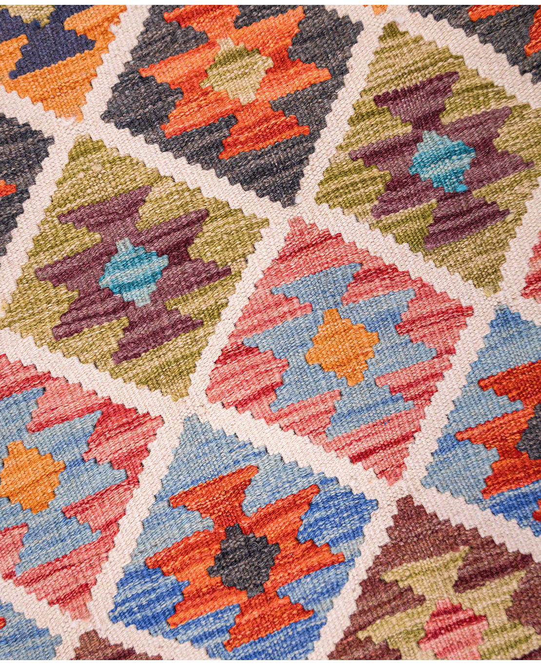 Chobi hand-made wool kilim - Image 3