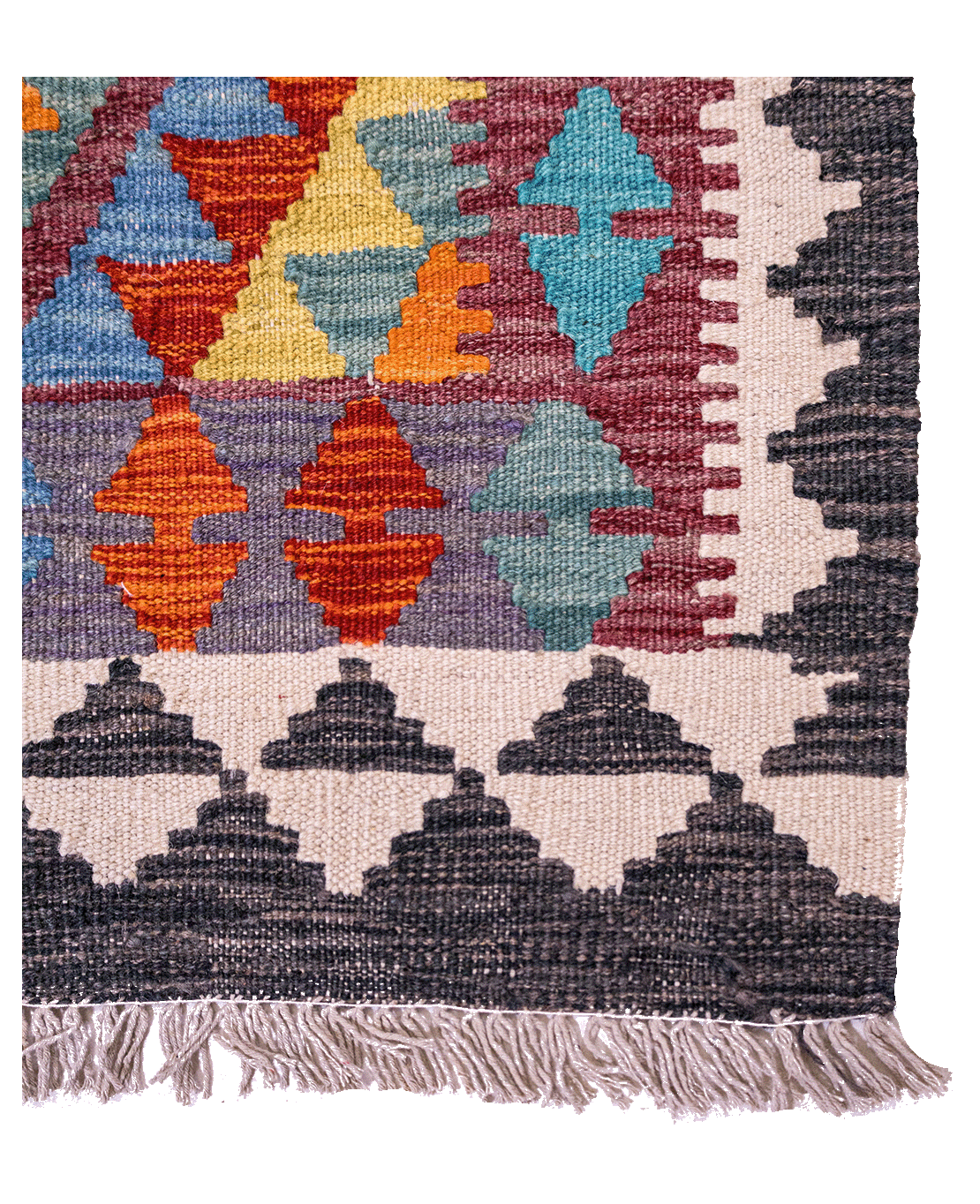 Chobi hand-made wool kilim - Image 3