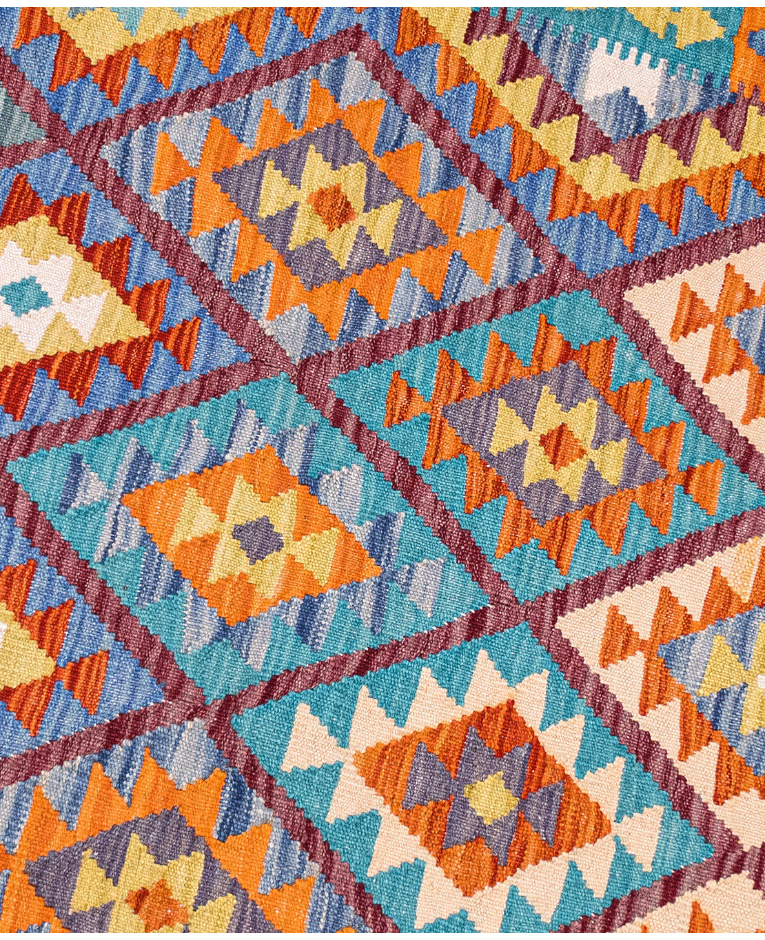 Chobi hand-made wool kilim - Image 4