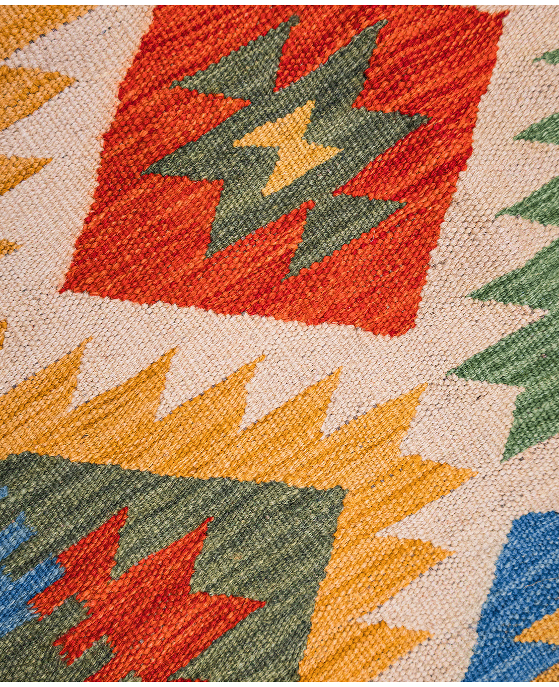 Chobi hand-made wool kilim - Image 3