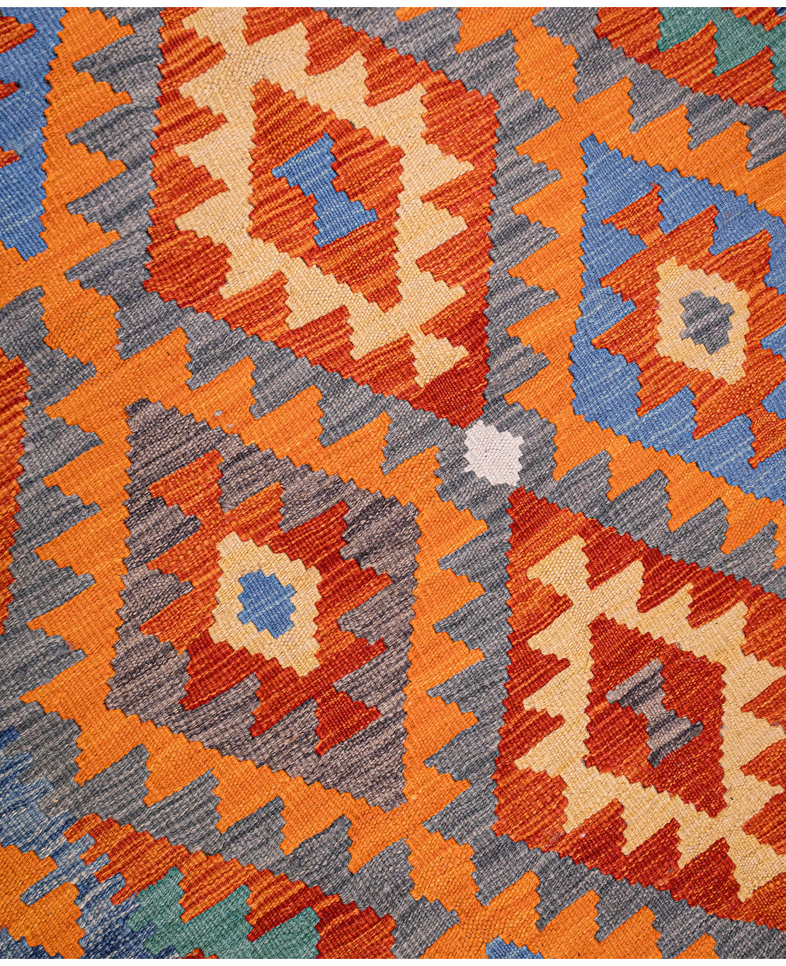 Chobi hand-made wool kilim - Image 4