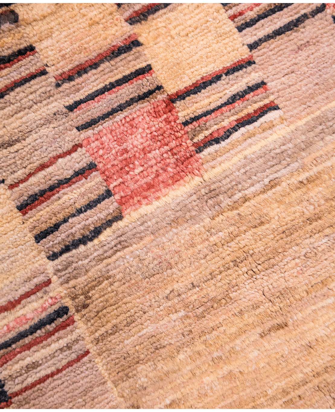 Afghan modern Ziegler hand-knotted wool rug - Image 3