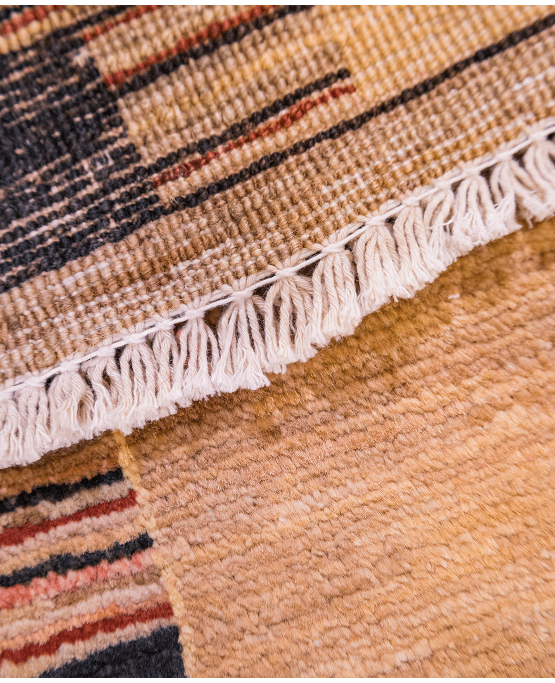 Afghan modern Ziegler hand-knotted wool rug - Image 4