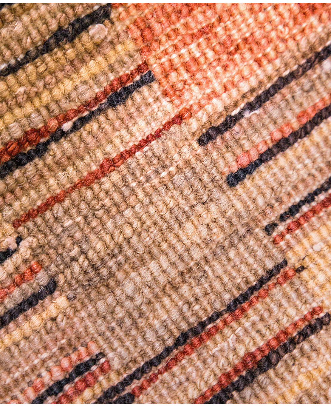 Afghan modern Ziegler hand-knotted wool rug - Image 5