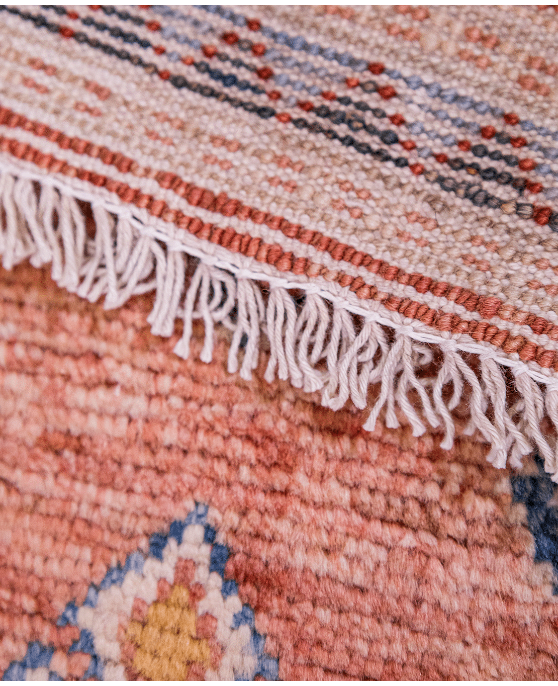 Afghan modern Ziegler hand-knotted wool rug - Image 3