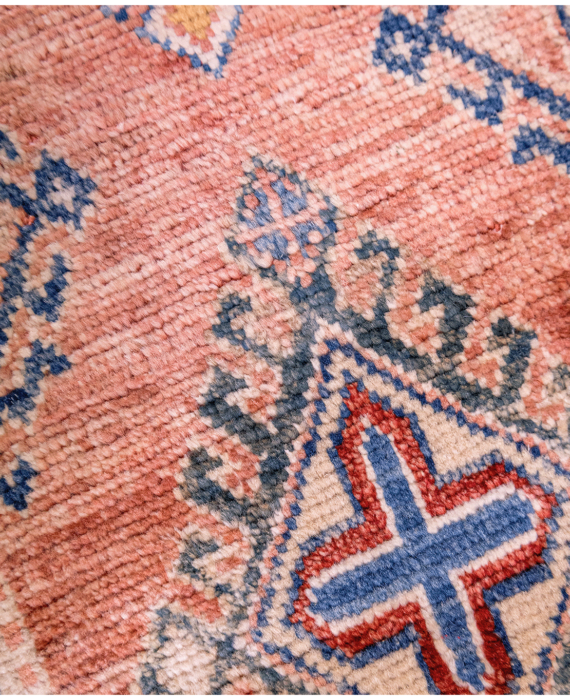 Afghan modern Ziegler hand-knotted wool rug - Image 4