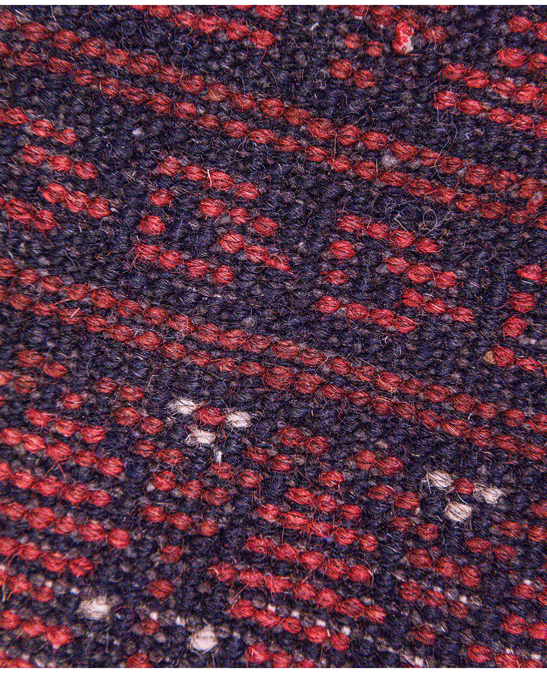 Afghan Bokhara hand-knotted wool rug - Image 5