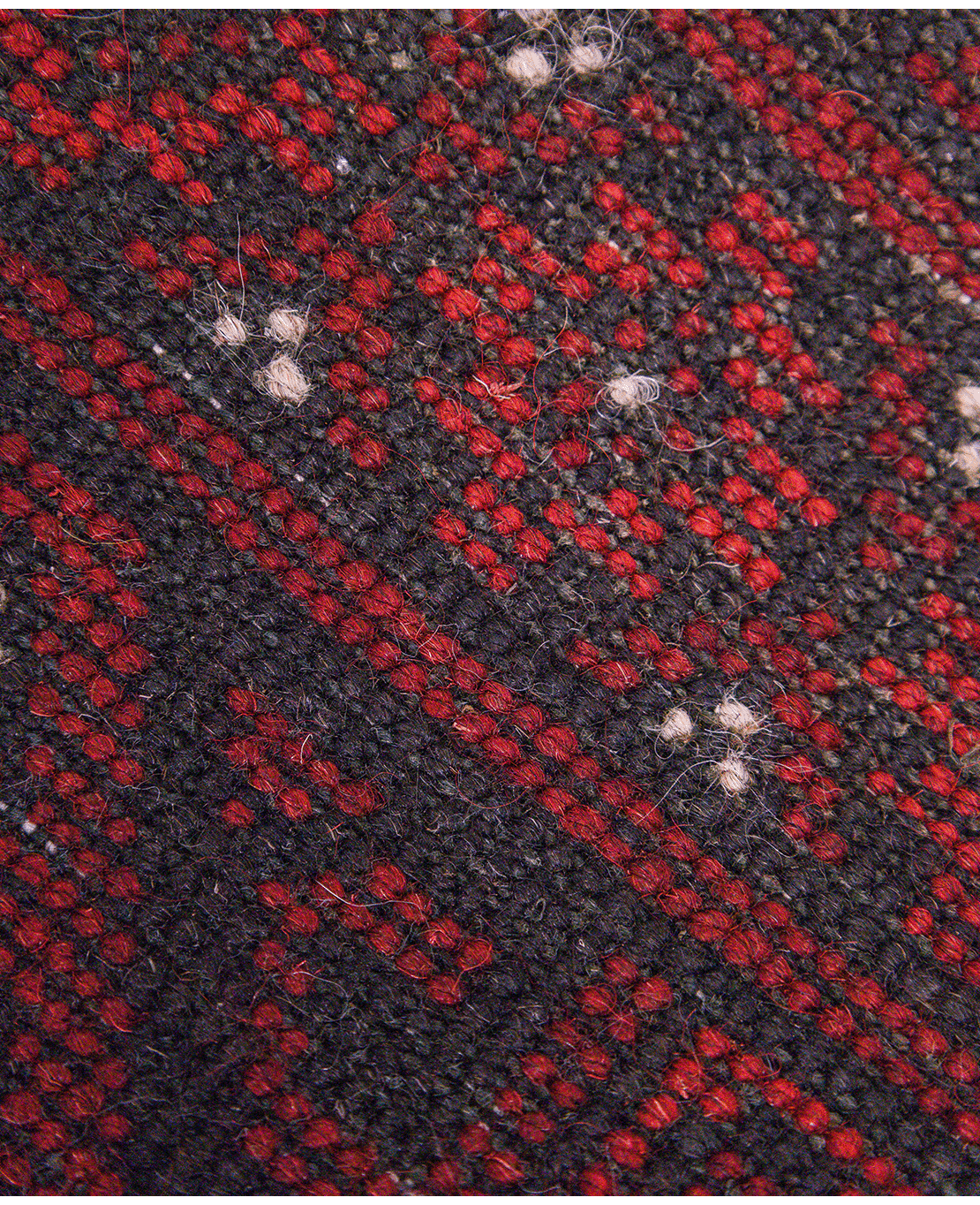 Afghan Bokhara hand-knotted wool rug - Image 5