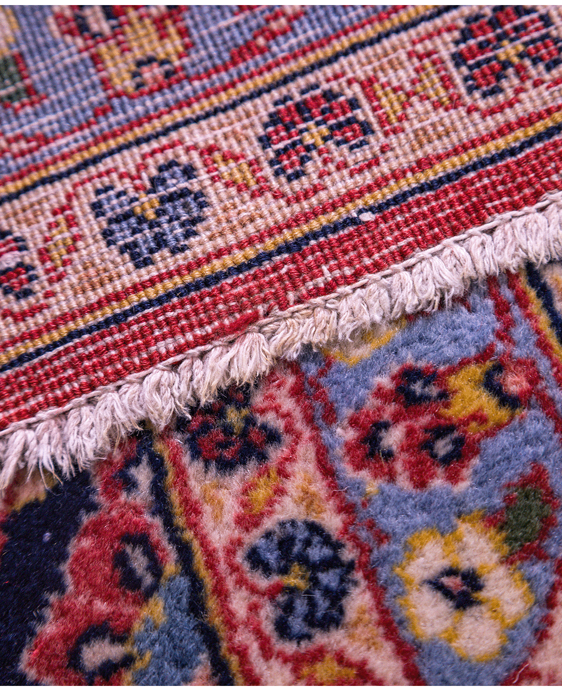 Iranian Keshan handmade wool rug - Image 3