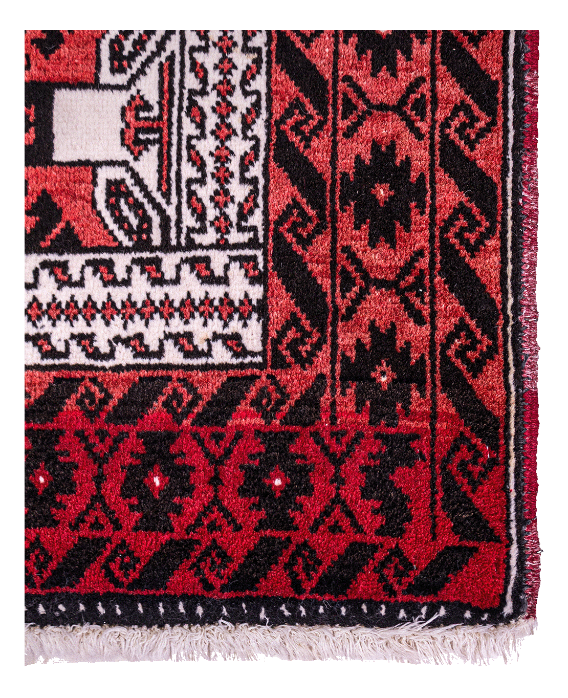 Iranian Baluch handmade wool rug - Image 2