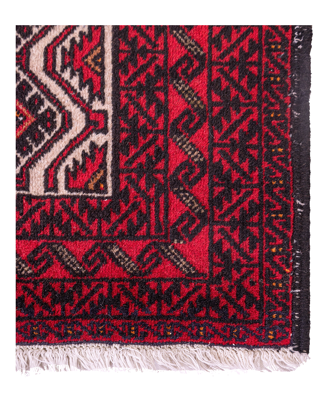 Iranian Baluch handmade wool rug - Image 2
