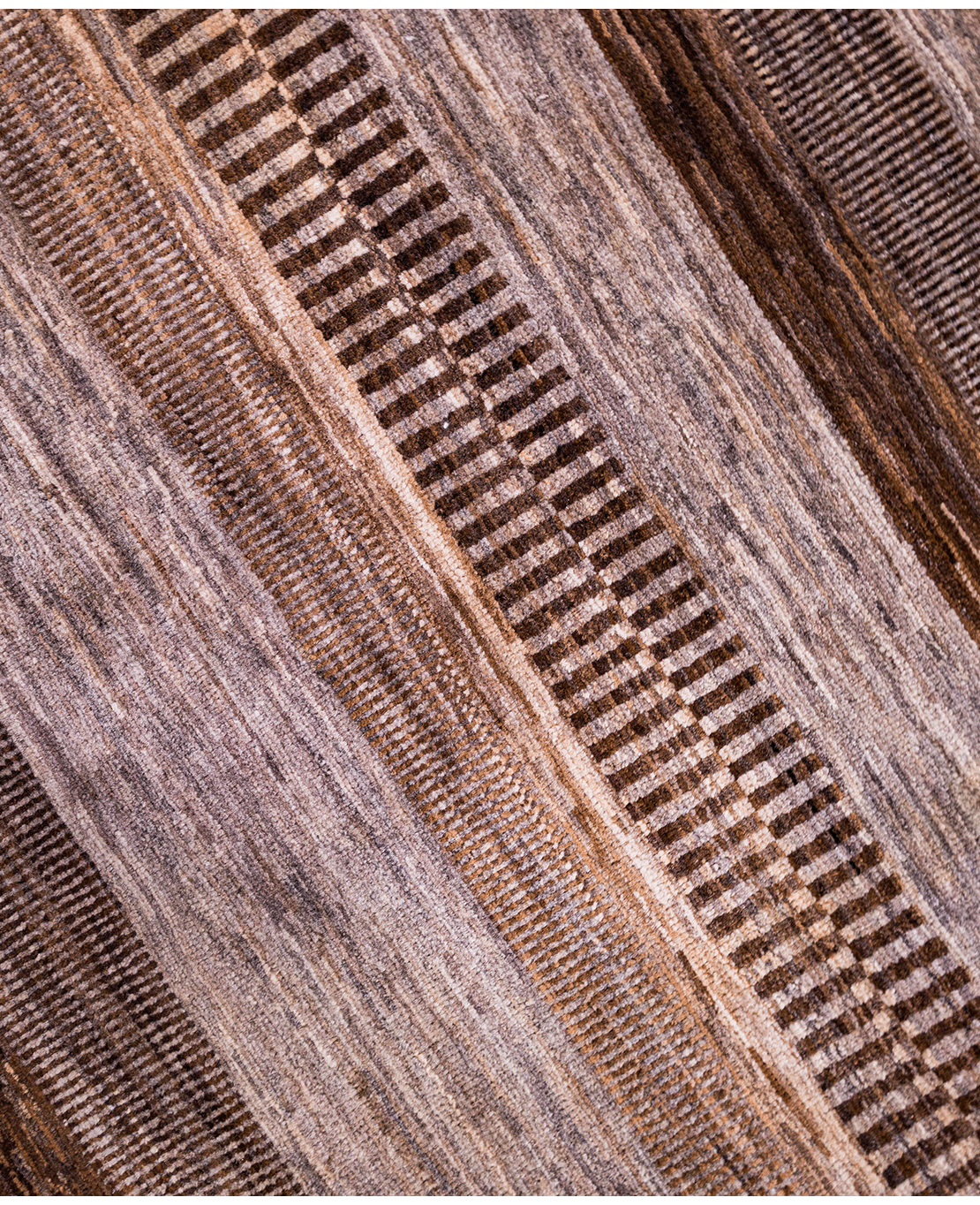 Afghan modern Ziegler hand-knotted wool rug - Image 3
