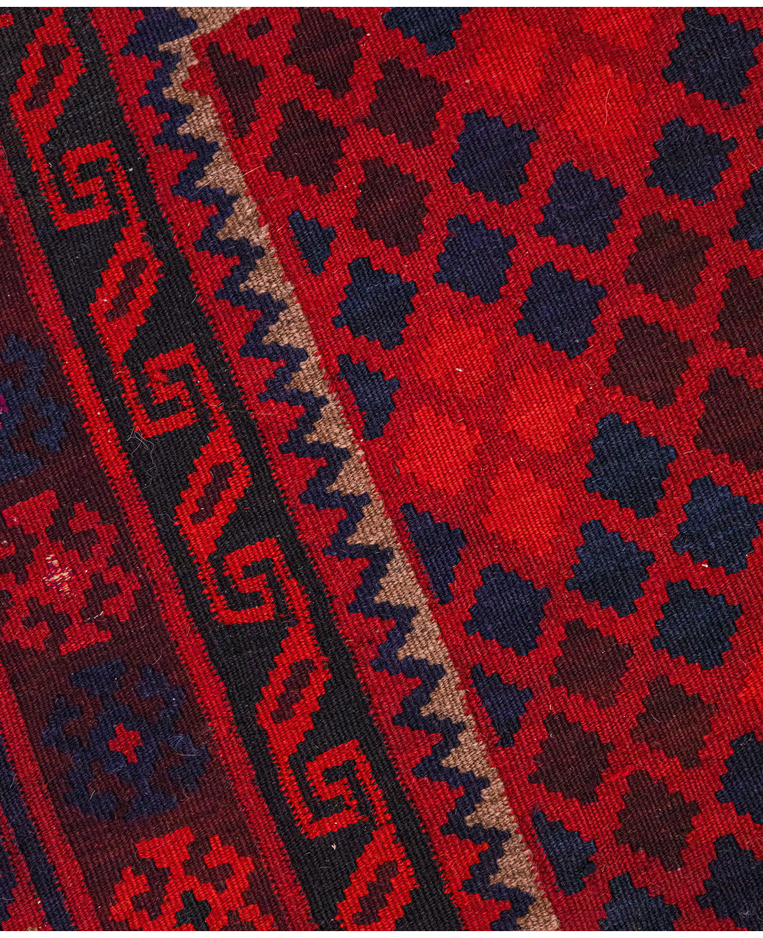 Afghan galmori handwoven wool kilim - Image 3