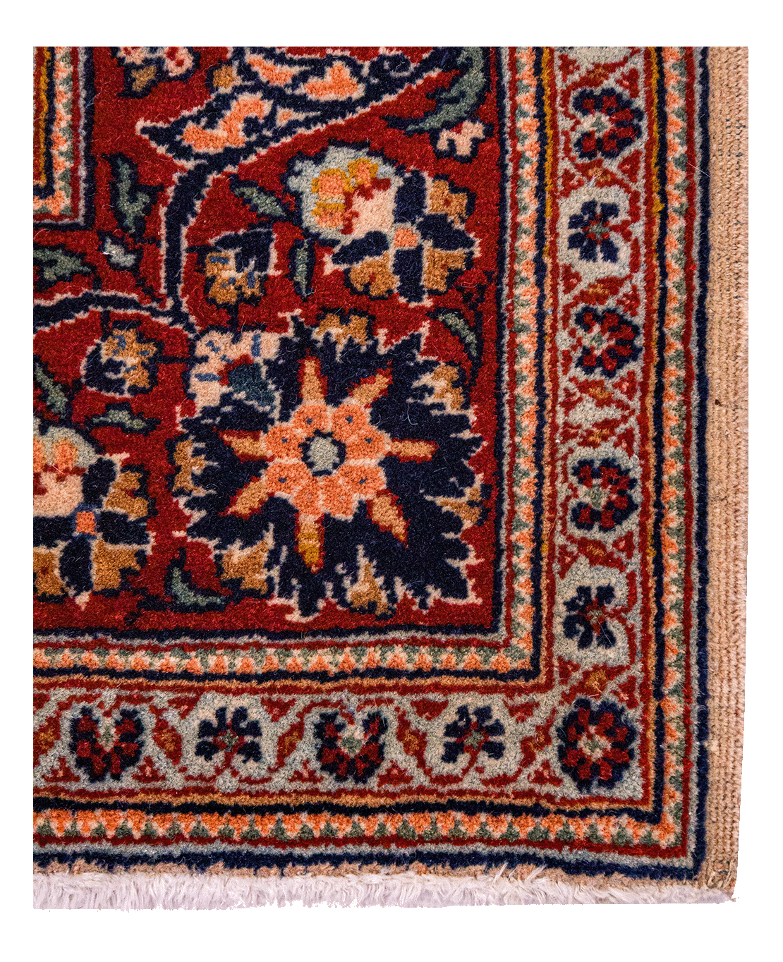 Iranian Tabriz hand-knotted wool rug - Image 2