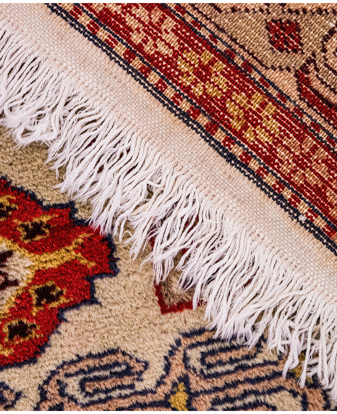 Caucasian Azerbaijani hand-knotted wool rug - Image 4