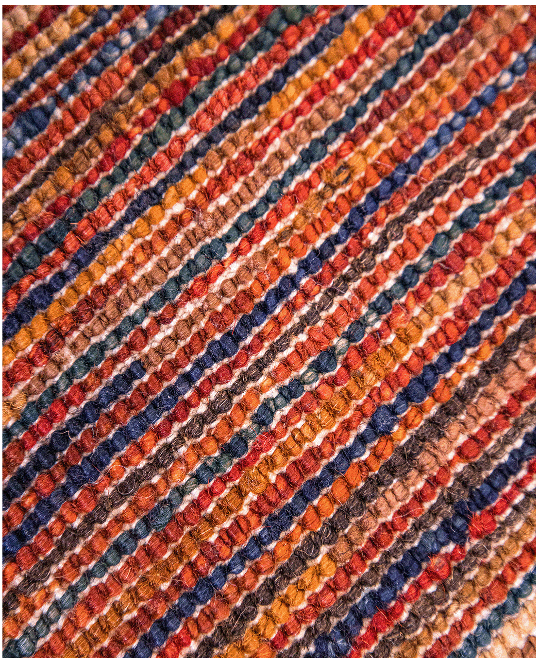 Afghan modern Ziegler hand-knotted wool rug - Image 4