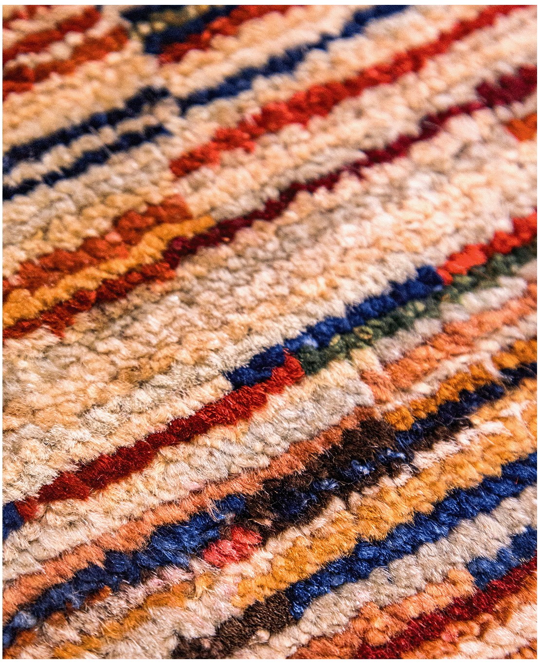 Afghan modern Ziegler hand-knotted wool rug - Image 3