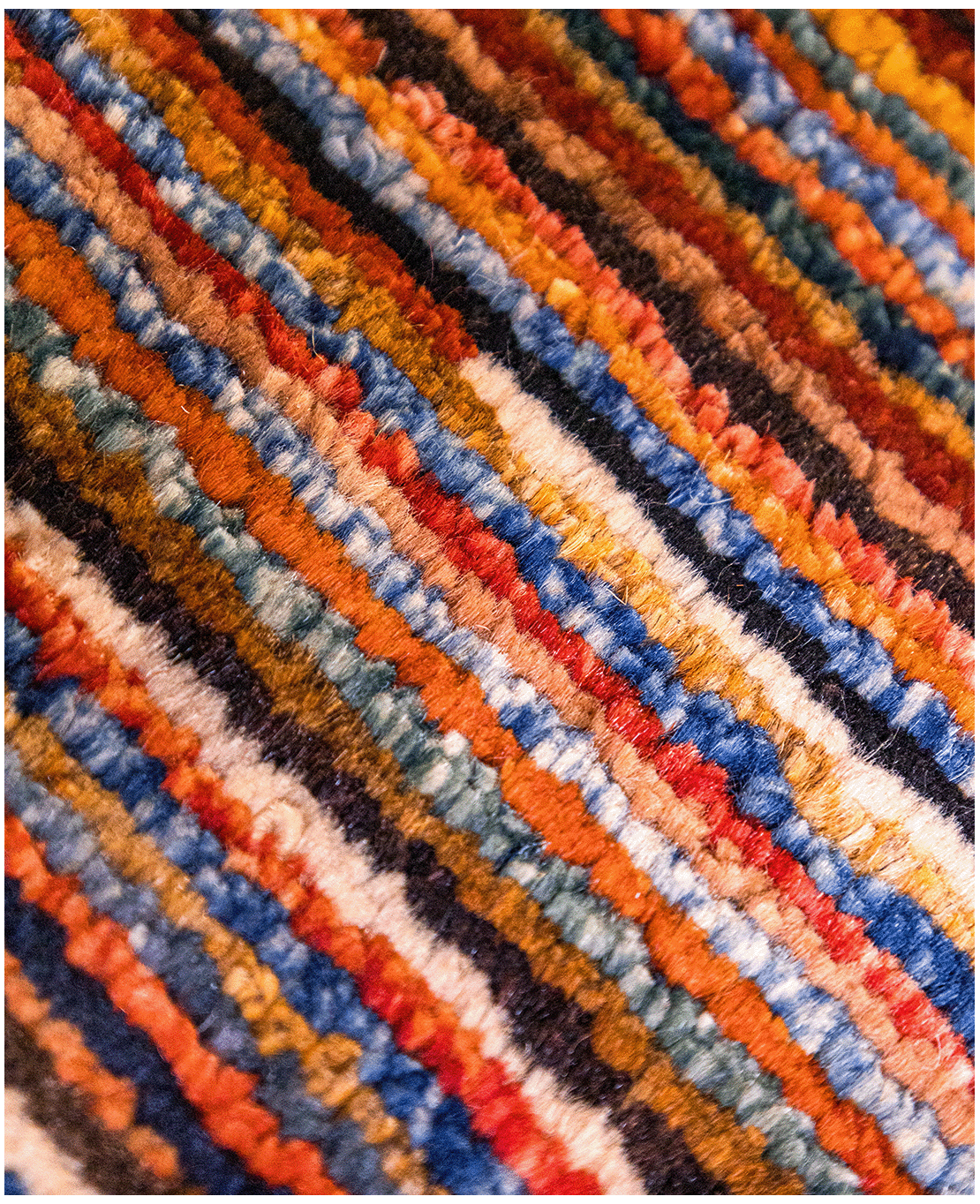 Afghan modern Ziegler hand-knotted wool rug - Image 3