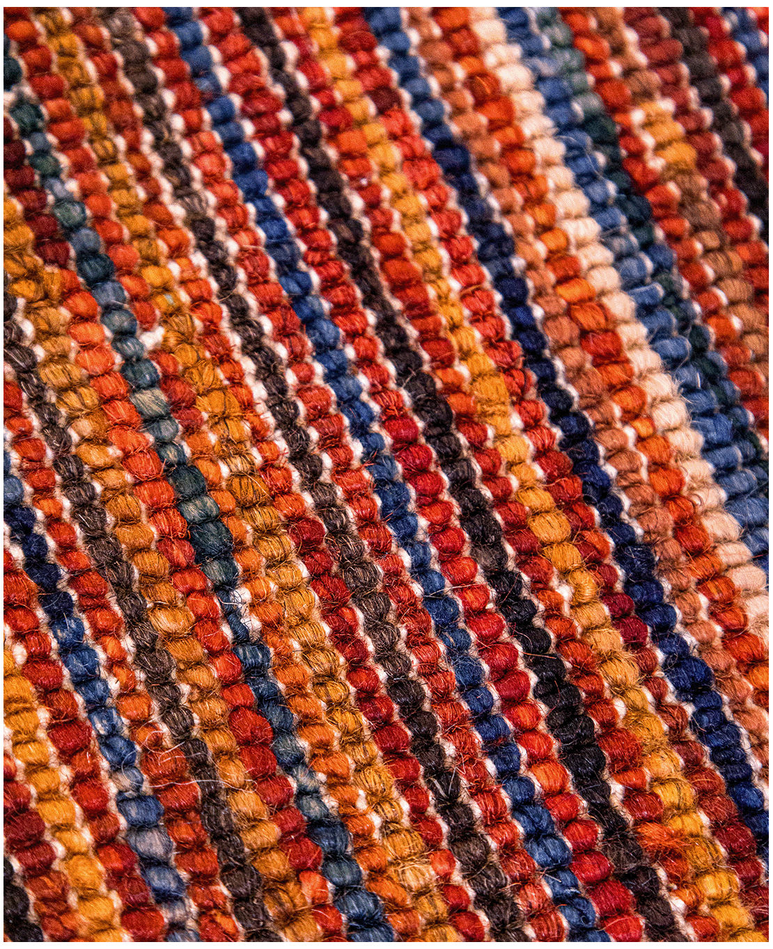 Afghan modern Ziegler hand-knotted wool rug - Image 4