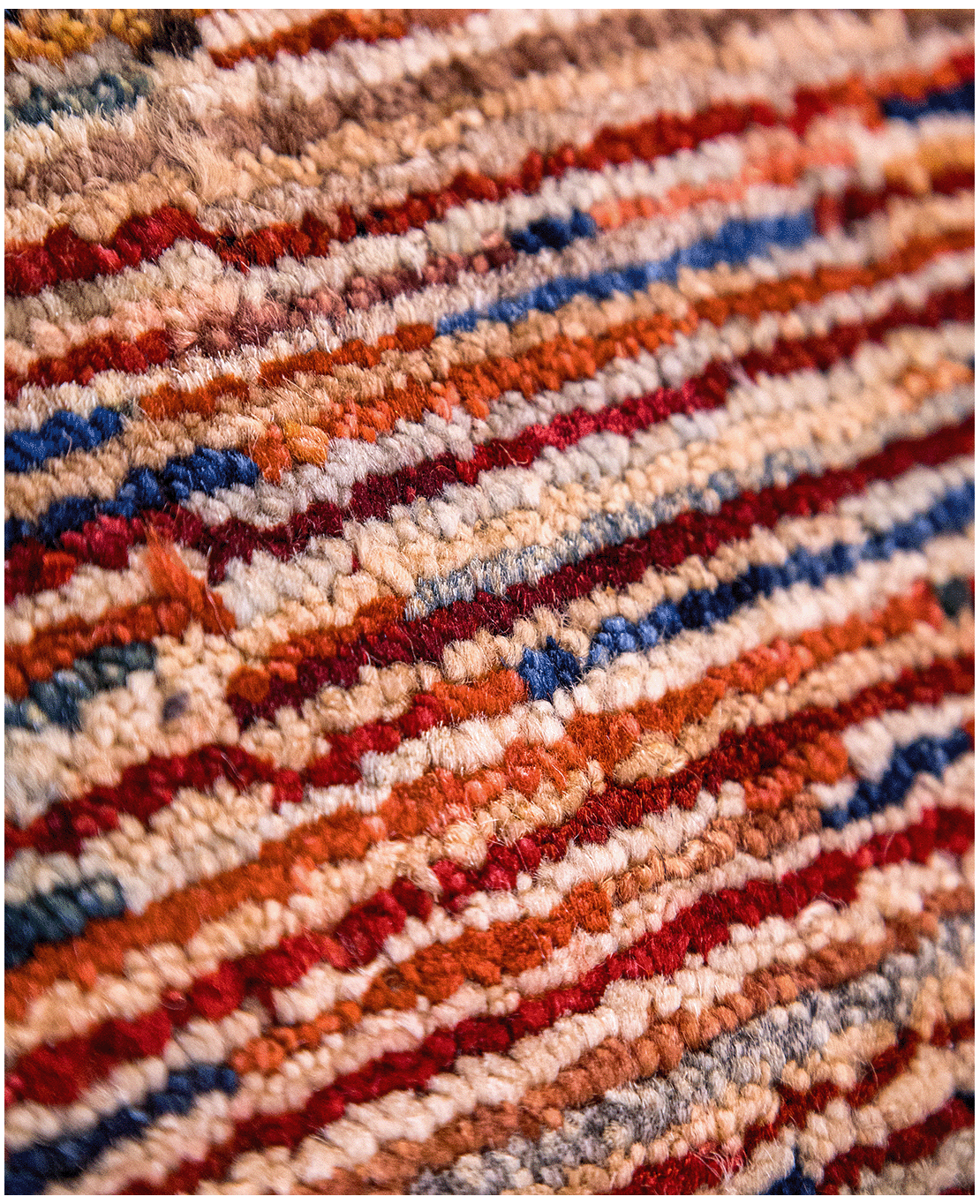 Afghan modern Ziegler hand-knotted wool rug - Image 3