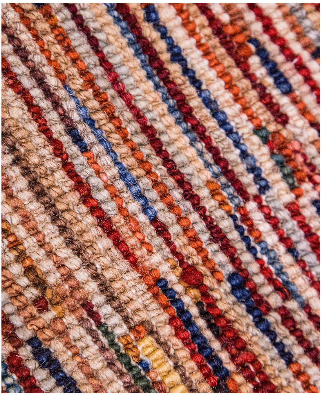 Afghan modern Ziegler hand-knotted wool rug - Image 4