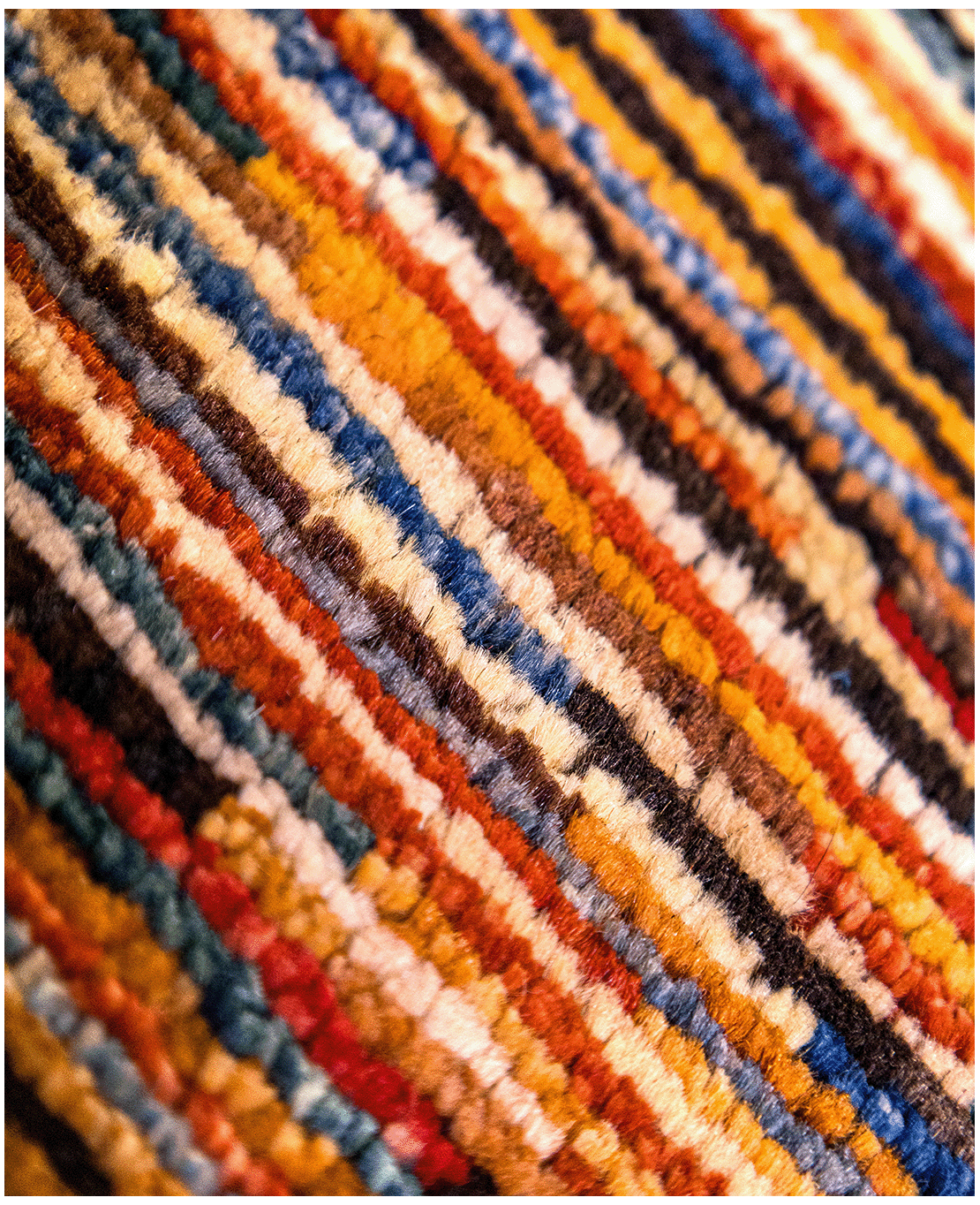 Afghan modern Ziegler hand-knotted wool rug - Image 3