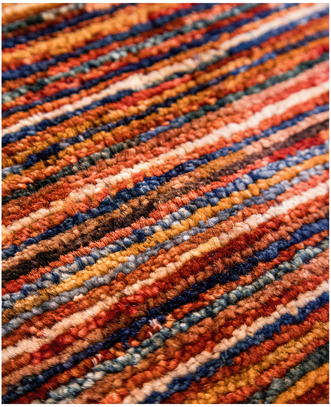 Afghan modern Ziegler hand-knotted wool rug - Image 3