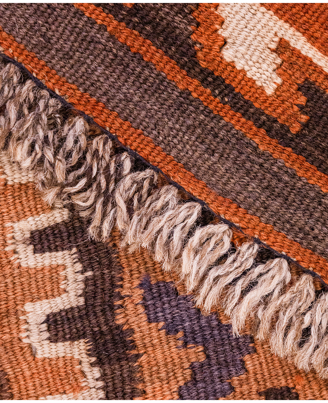 Afghan galmori handwoven wool kilim - Image 5