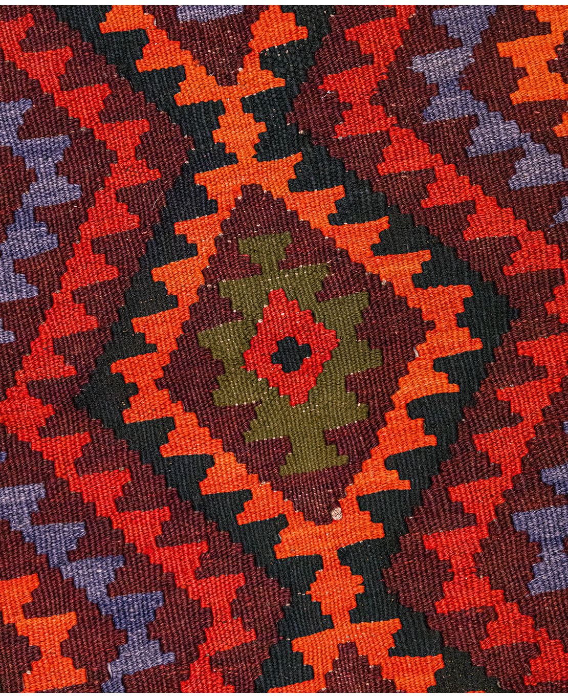 Afghan galmori handwoven wool kilim - Image 2