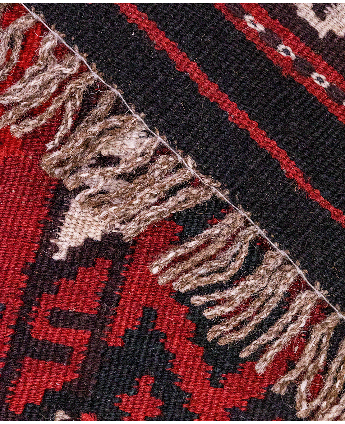 Afghan galmori handwoven wool kilim - Image 4