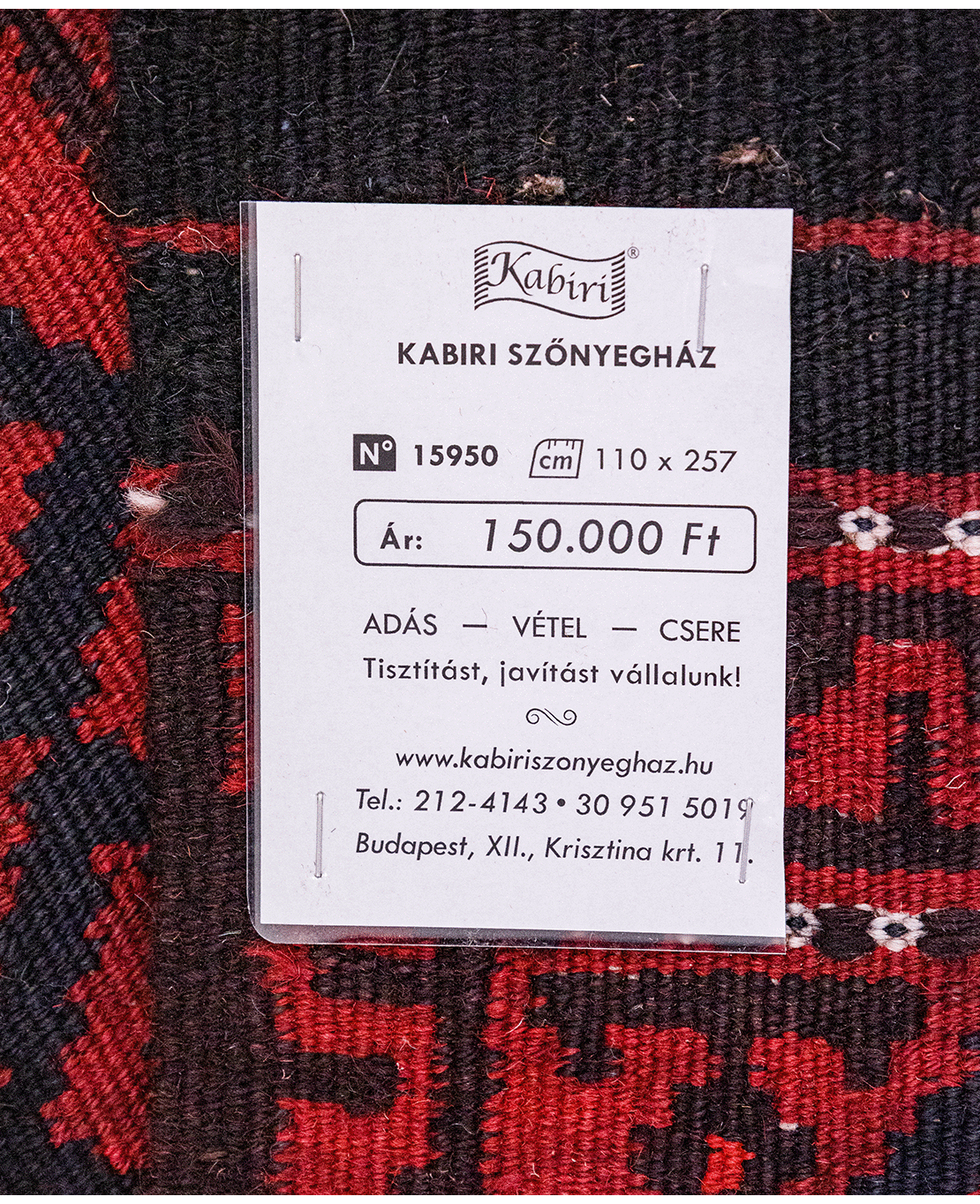 Afghan galmori handwoven wool kilim - Image 6