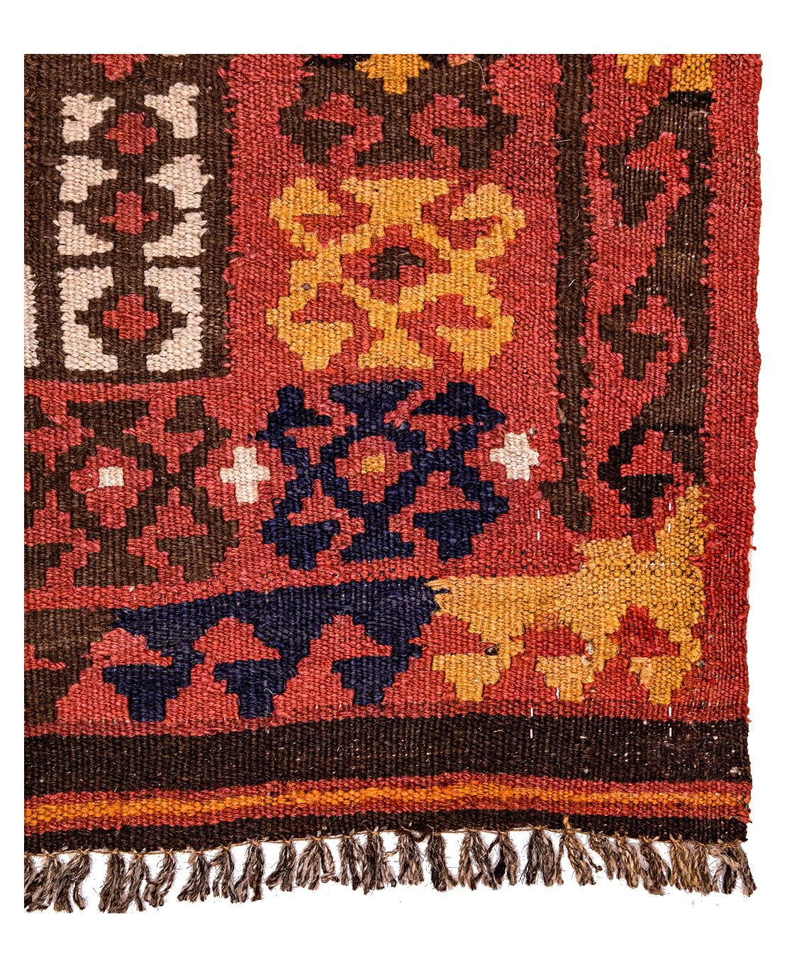 Afghan galmori handwoven wool kilim - Image 2