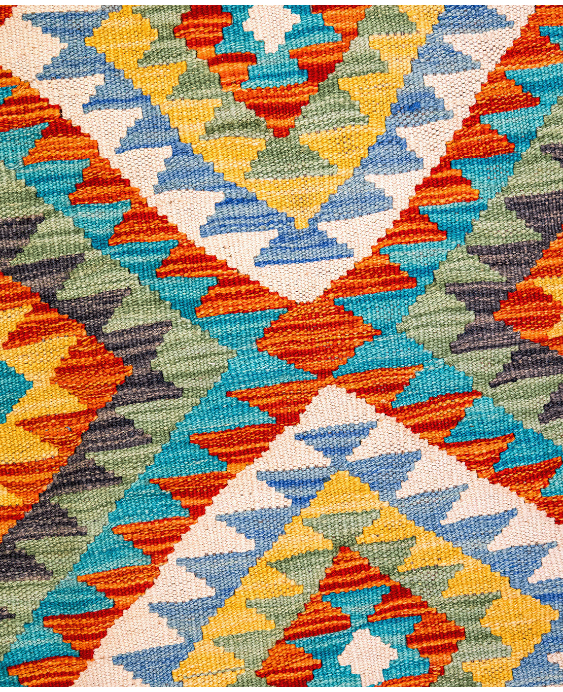 Chobi hand-made wool kilim - Image 3
