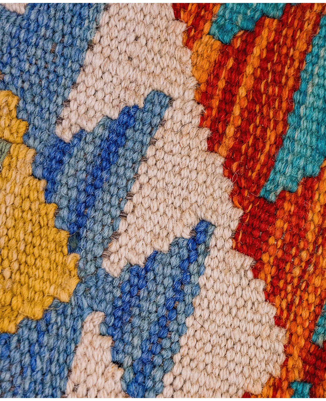 Chobi hand-made wool kilim - Image 4