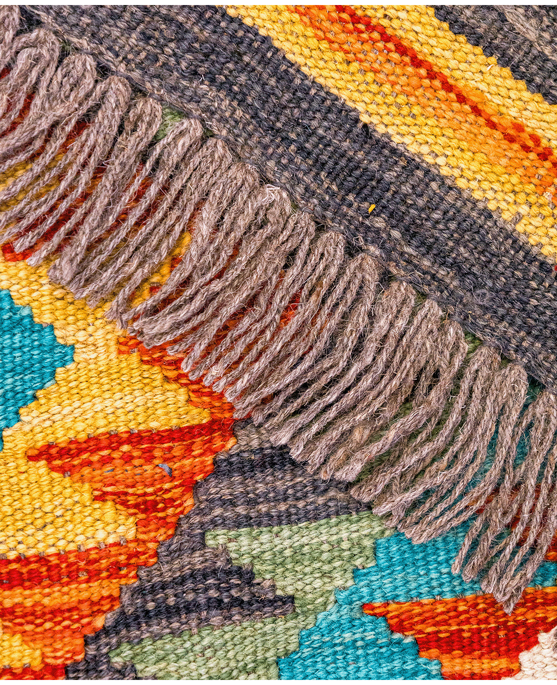 Chobi hand-made wool kilim - Image 5